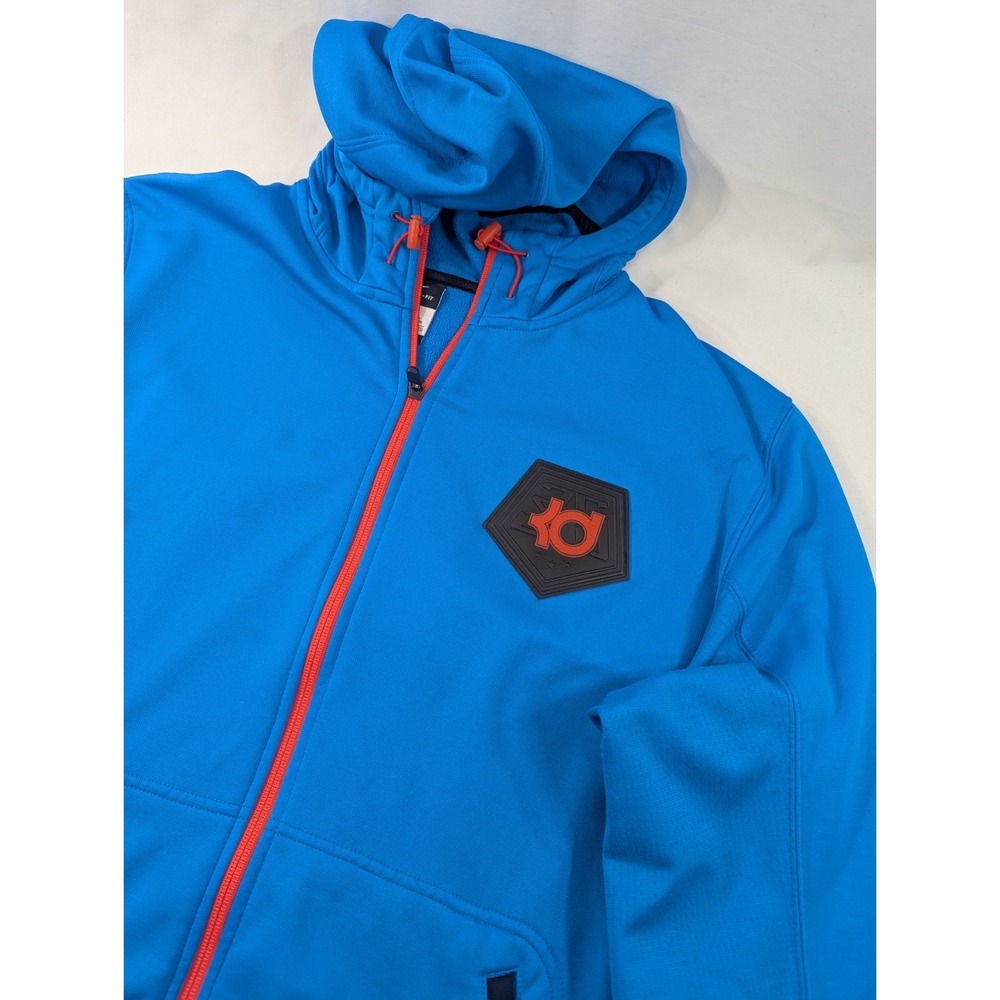 Nike Therma-Fit Kevin Durant Prime Full Zip Hoodie Men's Size XL Blue Premium